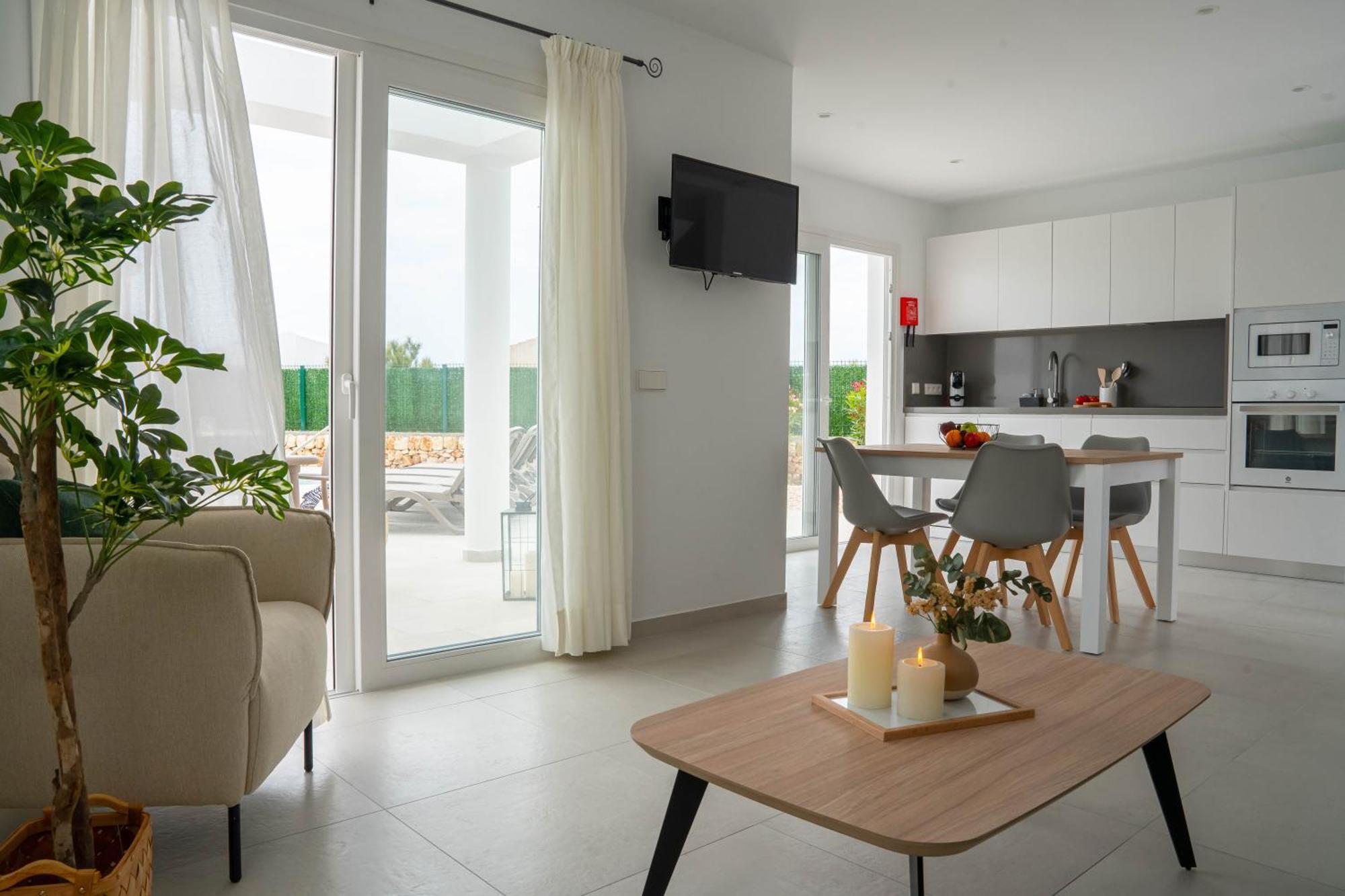 Sagitario Rymar Apartamentos Cala en Bosch Kültér fotó